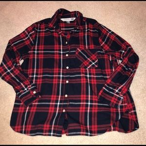 old navy flannel